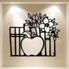 Metal Wall Art School Principal Sculpture Iron Floral Design Office Decor Gift Educators