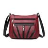Große Kapazität Damen PU Schultertasche PU Leder Umhängetasche Crossbody Handtasche Streetwear