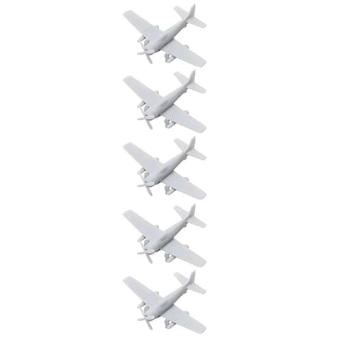 

5PCS A-1 Attack Airplane DIY Model Kits, 1/2000-1/350 Scale, DIY Scene Assembly Model Kits for Douglas A-1 Skyraider (1/700 (17mm))