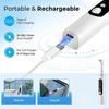 Tooth Polisher Rechargeable Teeth Polisher with 6 Brush Heads Tooth Whitening Kit for Cleaning Polishing Teeth Whitening