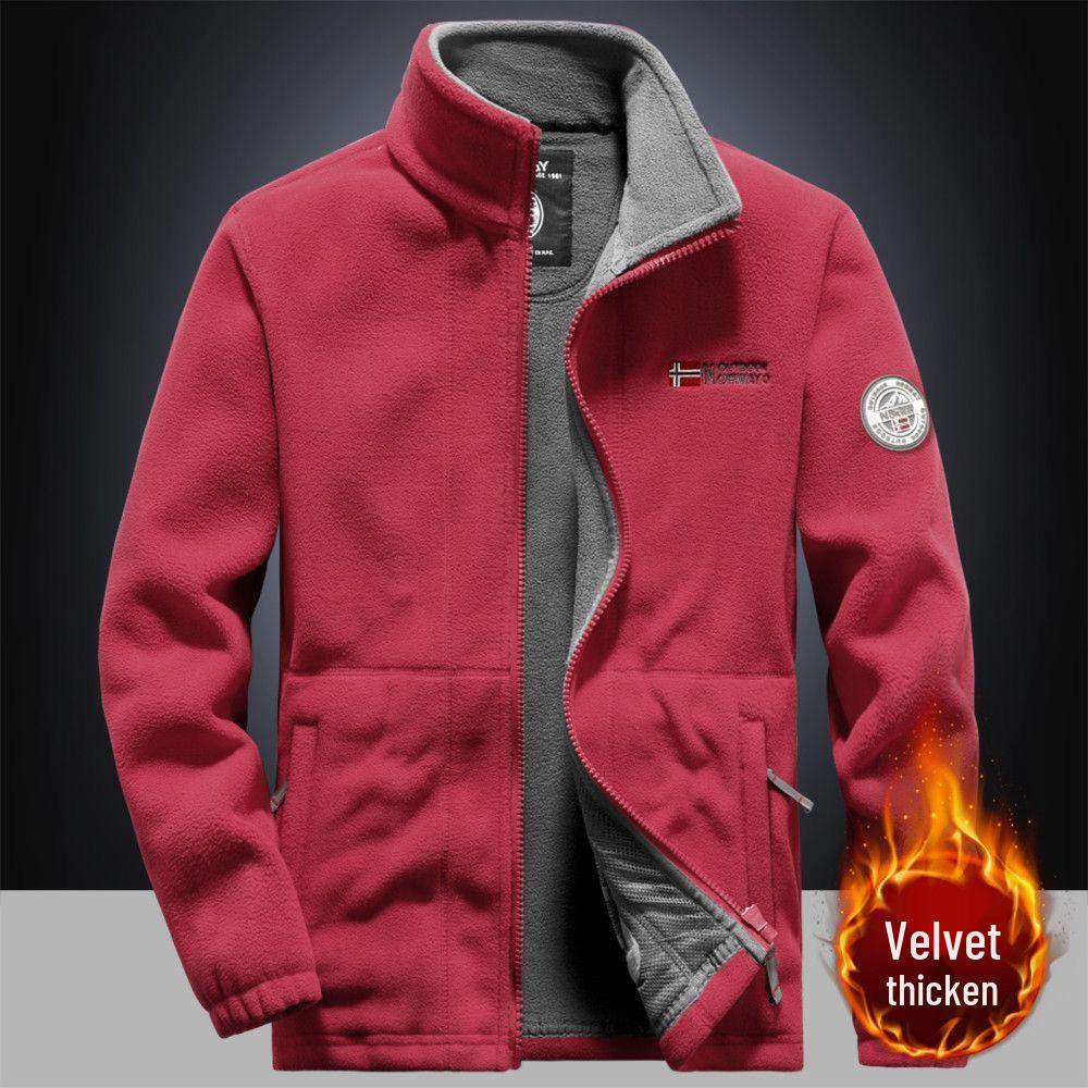 Norway 1 Outdoor Cold Protection Fleece Jacket - Plus Sizes Available! Autumn/Winter Warm & Trendy.