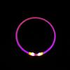 USB Rechargeable LED Dog Collar 3 Modes Glowing Light for Cats Dogs Pet Safety Night Walking Loss Prevention
