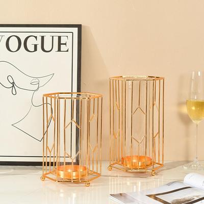 Glas Metall Blumenvase Blumenstraußhalter Tisch Hydroponisch für Wohnzimmer Zuhause