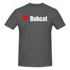Logo Bobcat Equipunisext T-shirt Fitness Minimalista per Pendolari Schemi di Colore Chiari Manica Corta