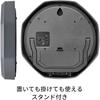 CASIO Wall Clock, Radio-Controlled, Gray, Analog, Automatic Illumination, Nighttime Second Hand Stop, Suitable for Wall and Tabletop Use, IQ-888NJ-8JF