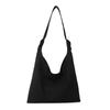 Autumn New Lazy Canvas Tote Bag Korean Style Ins Trendy Crossbody Bag Women Fashion Large Capacity Shoulder Bag