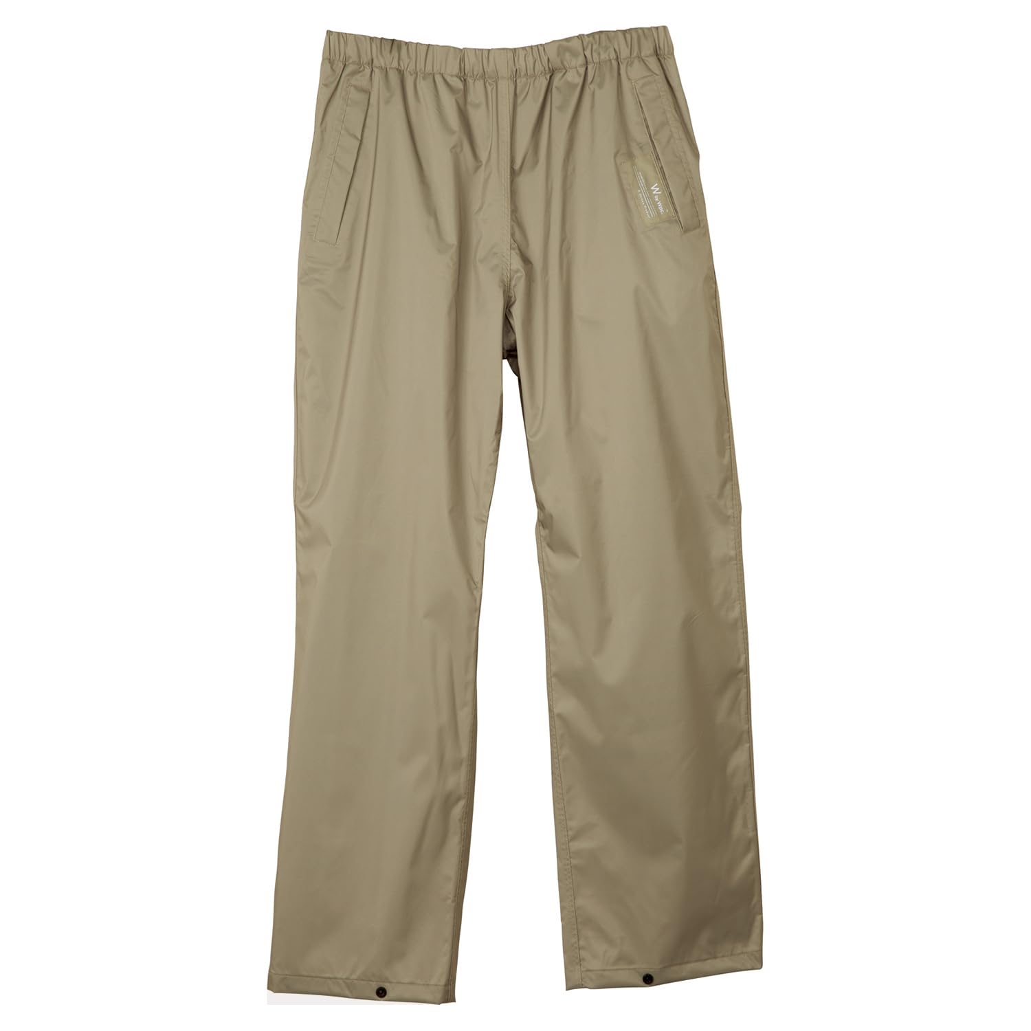 

Брюки из ламинированного ТПУ, водонепроницаемые, с регулируемой водой [Wpc.] [World Party], L, бежевые, мужские, женские, дождевик, брюки, школа, работа, водоотталкивающие, бежевый