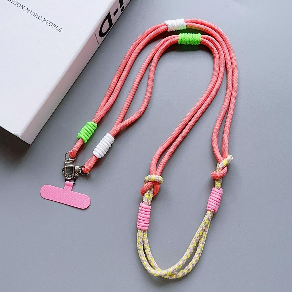 Suitable for Colorful Hanging Ropes, Girls' Diagonal Cross Straps, Anti Loss and Sturdy Hanging Straps, Keychains, Mobile Phone Hanging Ropes