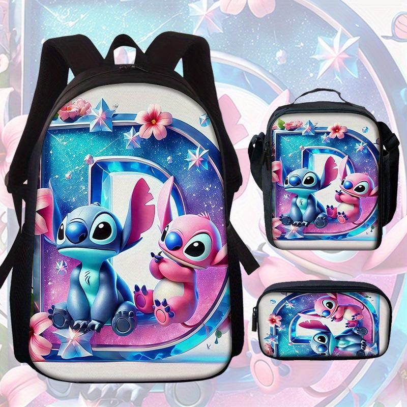 School Season Backpack Animation Cartoon Three-Piece School Bag Primary School Children S Backpack Three piece set