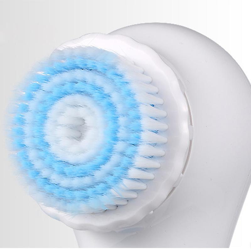 Waterproof Deep Pores Cleaning Ultrasonic Facial Cleansing Brush Electric Massager Exfoliator Scrubber Skin Care Wash Machine