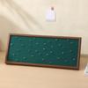 Wooden Jewelry Displays Tray Rings Jewellery Showcase Pallet Large Capacity Ring Organizer Tray Household Trinket Storage Salver