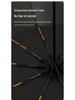 10-Rib Auto Folding Umbrella: Enlarged, Thickened, Portable, with Ring Buckle – for Sun and Rain, Custom Logo Available.