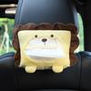 Car Paper Towel Box Cartoon Decoration Paper Towel Drawer Creative and Cute Seat Back Hanging Armrest Box Paper Drawer