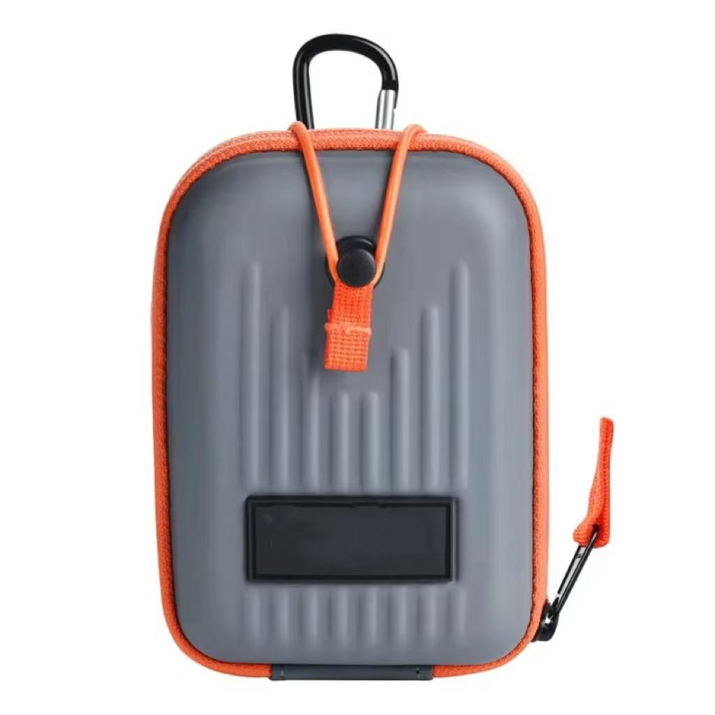 

Golf Bag Golf Rangefinder Organizer Portable Golf PU Laser Rangefinder Pouch Instrument Shockproof Golf Portable Waist Packs помаранчевий