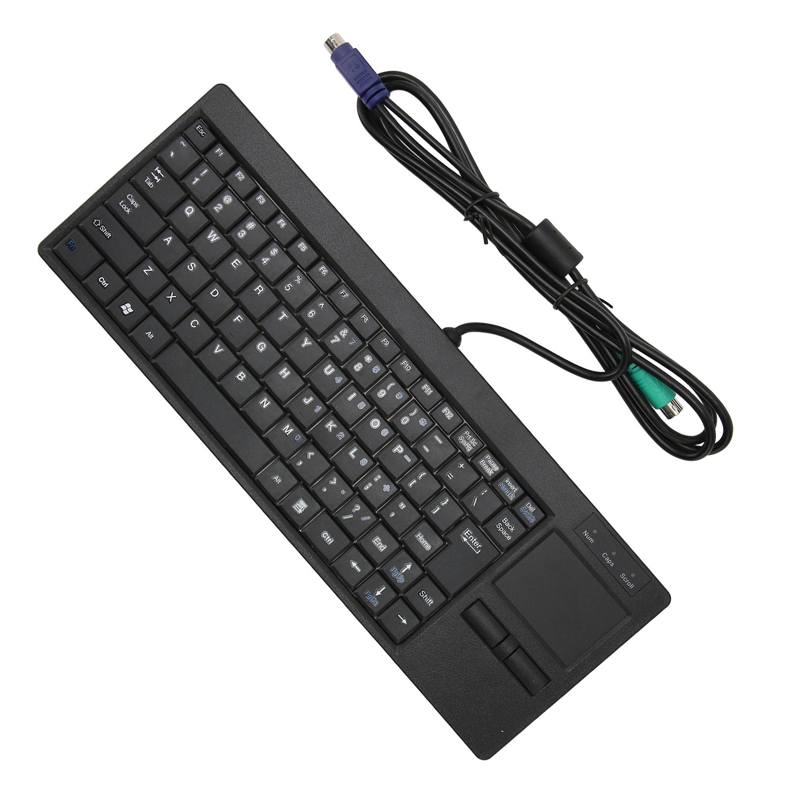 

Industrial Keyboard Touchpad Wired Connection X Scissor Foot Plug and Play IPC Keyboard for