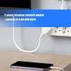 MultiPlugs Outlet ConverterPower Strips Slimmer Portable Design Perfect For Hotel Dorms Business Travel Charging Hubs