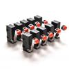 10 Stück/Set 5A 125 250V SPDT 1Ö 1S Momentan Scharnierrolle Hebel Takt Mikro Schalter 3 Pins KW11-N KW12 Mausklick Reset-Taste
