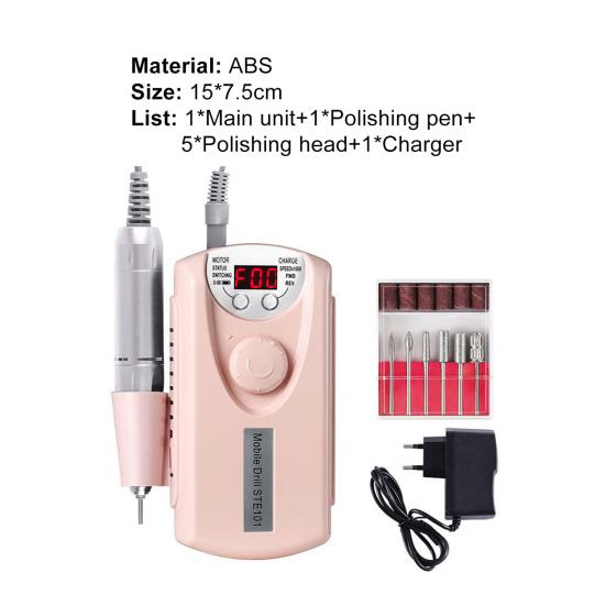 Easy-using Nail Pen Machine Trendy Thin-film Switch Portable Nail Pen Polishing Machine