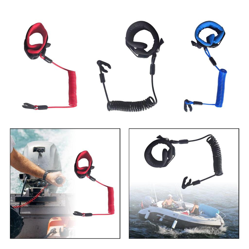 Start Stop Kill Safety Lanyard EW2683480000 Handlebar Switch Key for Yamaha Waveventure Waveraider Waveblaster Waverunner
