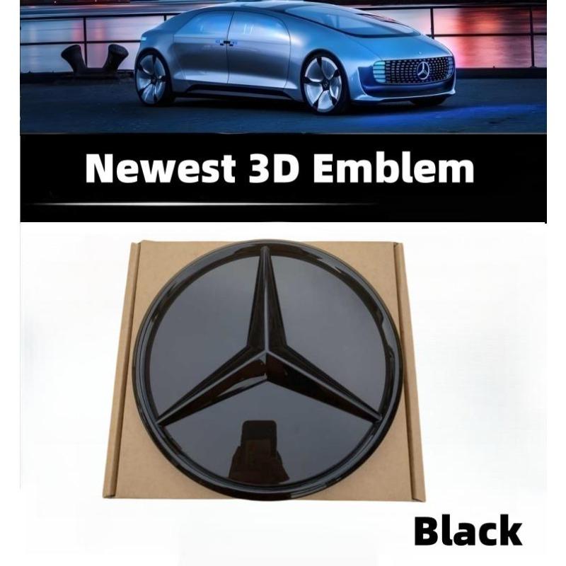 

Car Grille Emblem Star Badge, Front Grille Logo For Mercedes Benz W204 W205 X253 X156 W176 W177 W167 W246 W117 X167, Accessories CLA-C118 2019-2021