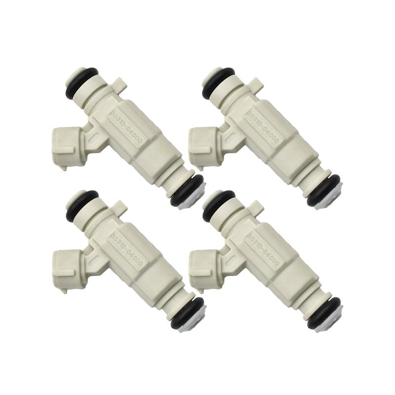 NEW 4PCS Fuel Injector Nozzle 35310-04000 3531004000 Compatible with Kia picanto 2011-2014 Hyundai i10 2011-2016