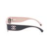 Chanel Gafas de sol Cat Eye con diseño de logo Gafas de sol unisex Negras CH6056-C534/M3