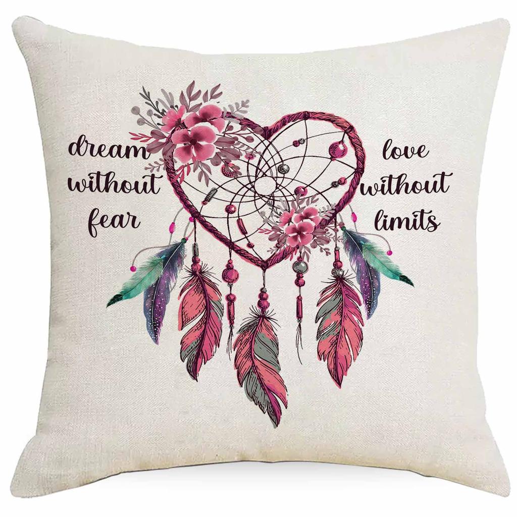 Cloth Dreamcatcher Series Cushion Cover Home Sofa Decoration Pillow Cover