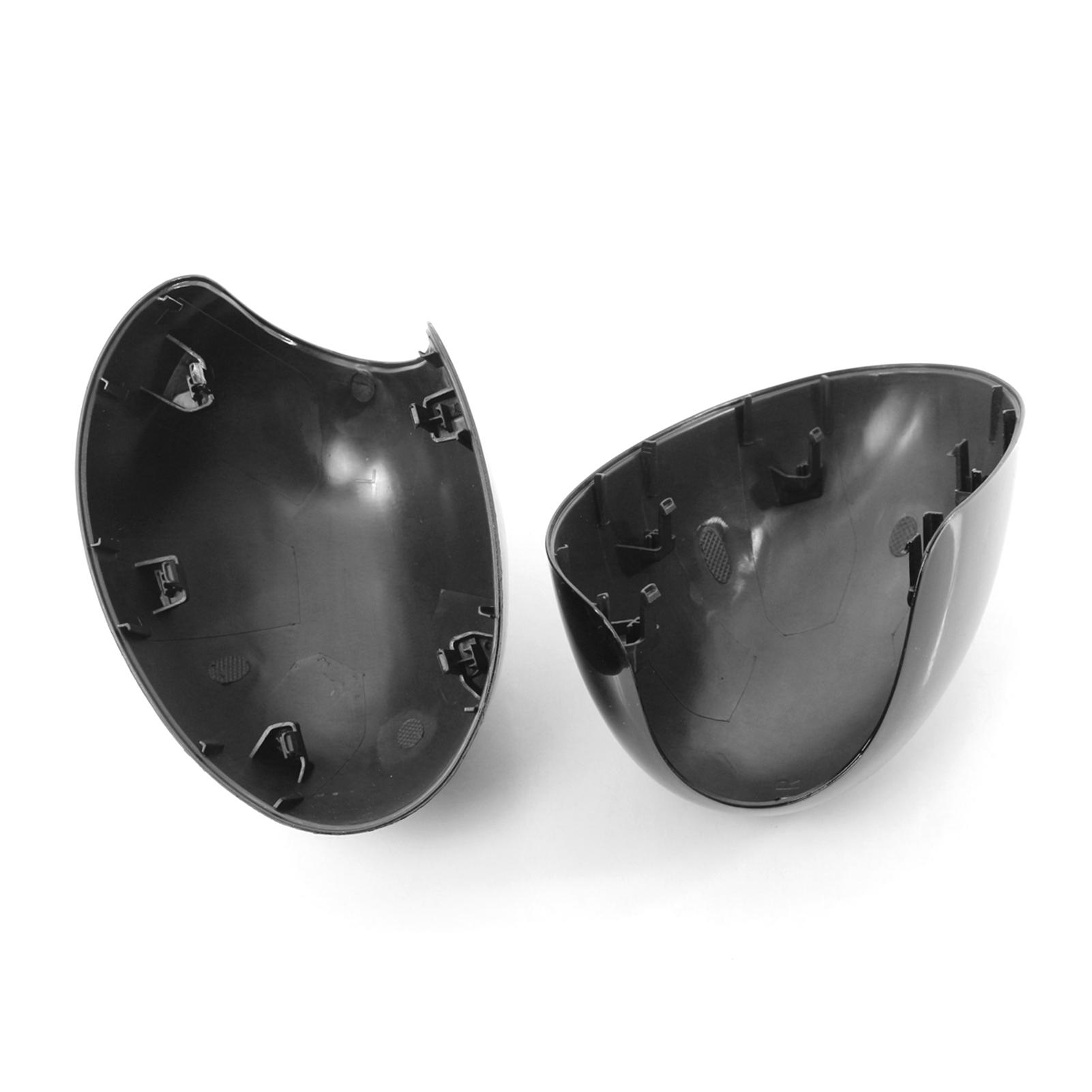 

Side Mirror Cover Set L+R Pair Door Wing Mirror Cover Casing Replacement for Mini R55 R56 R57 R58 R59 R61 чёрный