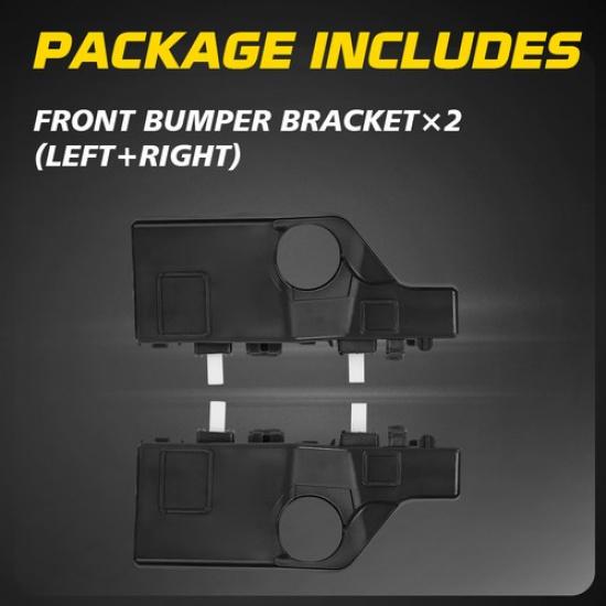 Front Bumper Bracket LEFT & RIGHT for 2016- Kia Sorento 86514C5000 Pair Set