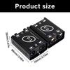 3.5mm 2 Channel Noise Isolator Noise Filter for Car Sound Home Systems Eliminate Noise Completely Using