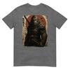 Vintage Japanese Art Anime Bigfoot Samurai Graphic Sasquatch TShirt
