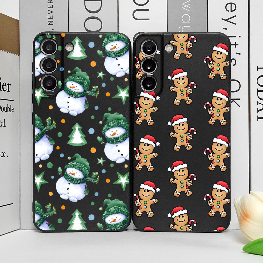 Cute New Year Gifts Snow Elk Merry Christmas Phone Case for Huawei Honor 90 70 100 Pro Nova10 11 9 P60 P30 Mate 50Pro Soft Cover