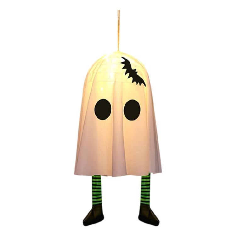 

Mysterious Specter Ornament With Energy Efficient LED Night Lighting Halloween Party Decoration Indoor Outdoor Use зелений