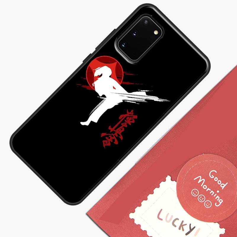 Coque de téléphone Symbole Karaté Kyokushin Pour Samsung Galaxy S25 S26 Ultra S20 S21 S22 S23 S24 Plus S9 S10 S25 FE Coque