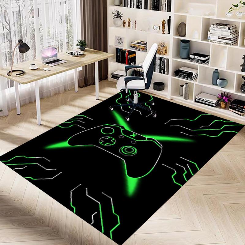 1PC Video Game Controller Extra Large Non Slip Floor carpet, Office, family, bedroom, Studio Large Area Rug Indoor Rugs
