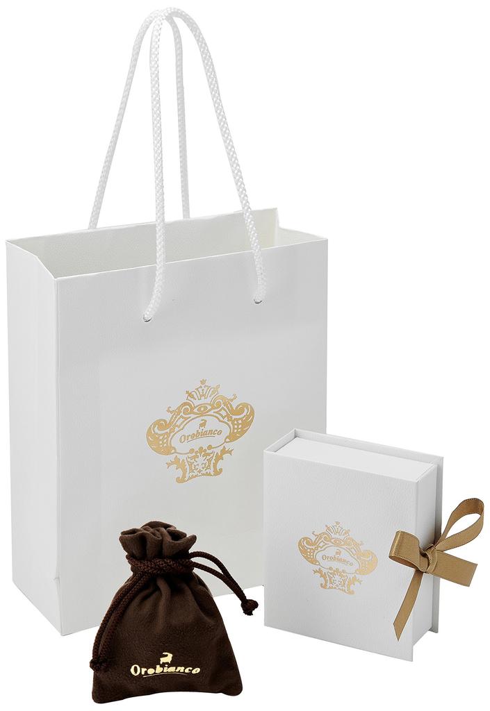 OROBIANCO Men's Necklace OREN024BKB