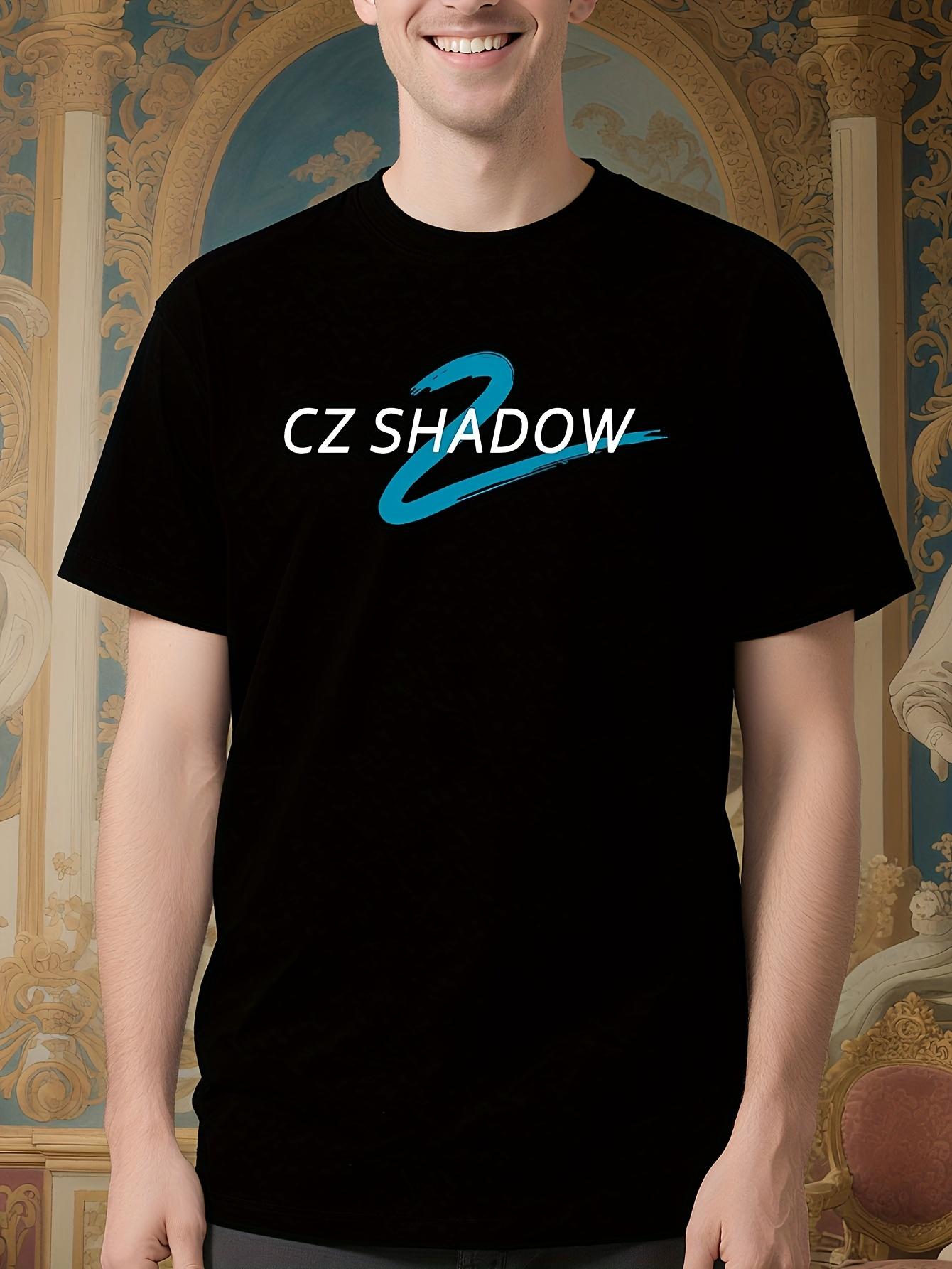 CZ 75 Shadow 2 Tshirt - Dark Blue/Graphic Tee M