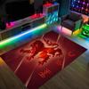 Middlesbrough Design Crystal Velvet Carpet Cozy Non?Slip Printed Rug For Bedroom Living Room Entrance