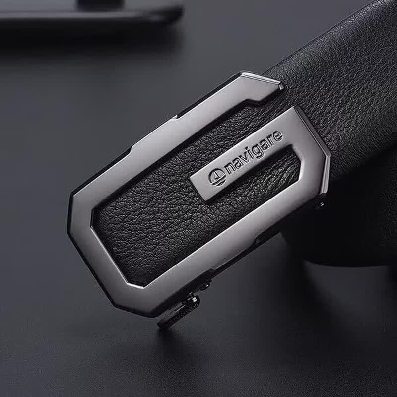 Navigare Men s Automatic Buckle Leather Belt 115cm