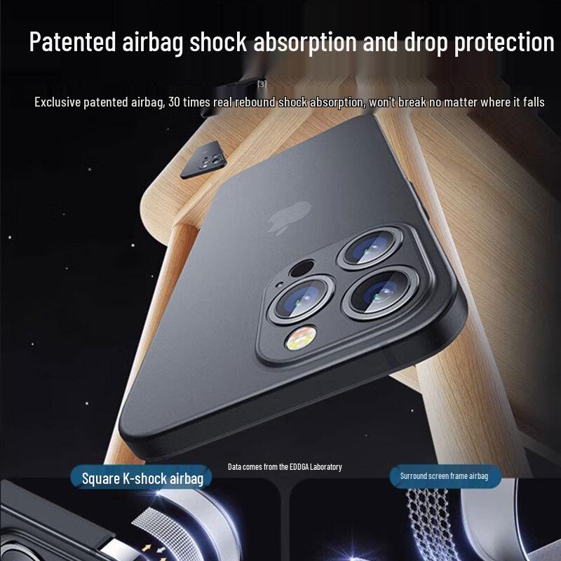 EDDGA Ultra-Thin Frosted Protective Case for Apple iPhone 16 Series