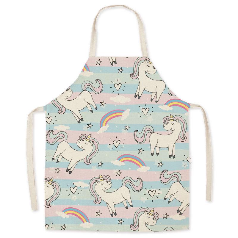 Apron with Logo for Supermarkets, Kitchens, and Milk Tea Shops