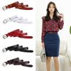 Ladies Genuine Leather Belt With Retro Pin Buckle For Office And Casual Fashion