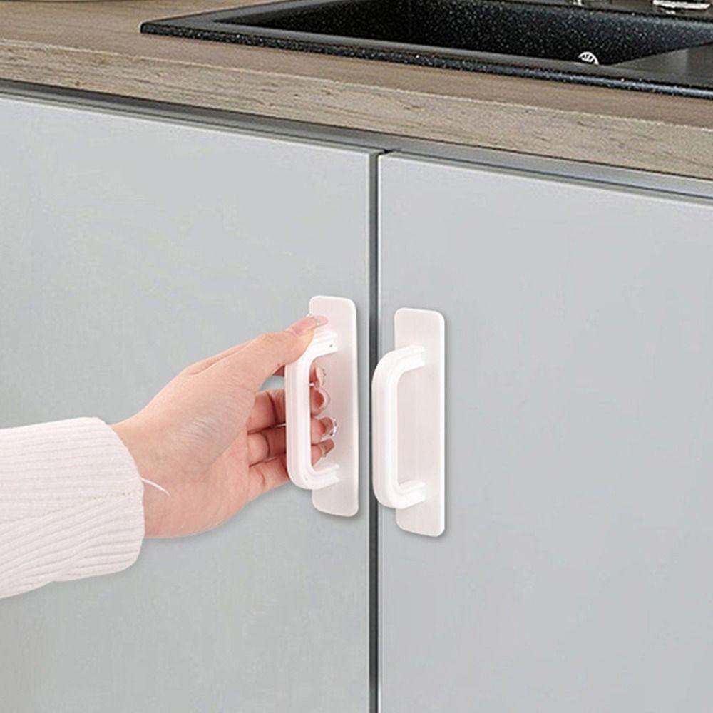 No punching Door Handle Knobs Cabinet Handle Fashion Door Pull Wardrobe