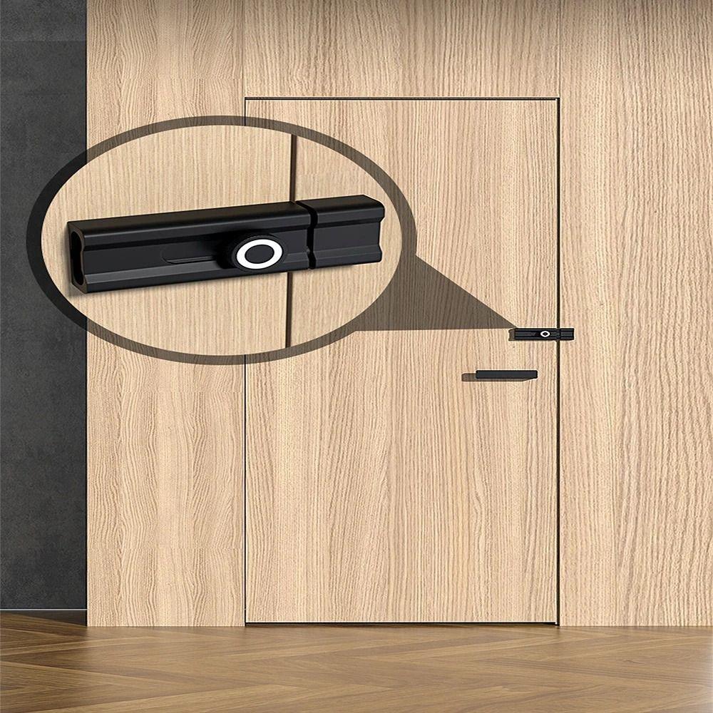 Anti-theft Sliding Door Bolt Aluminum Zinc Zinc Alloy Door Buckle Durable Door Catch  Closet Window Door