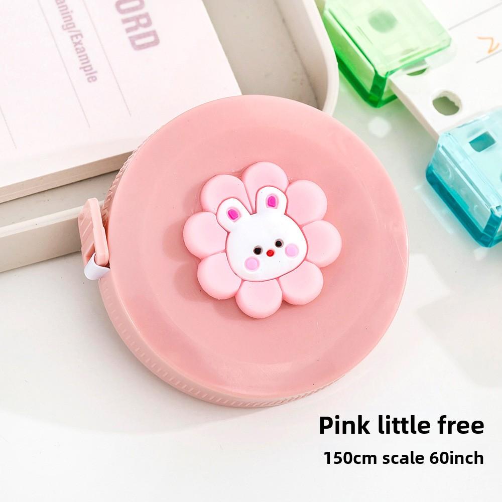 Cute Cartoon Mini Tape Measure for Portable Measurement of Three Measurements, Chest Circumference and Waist Circumference