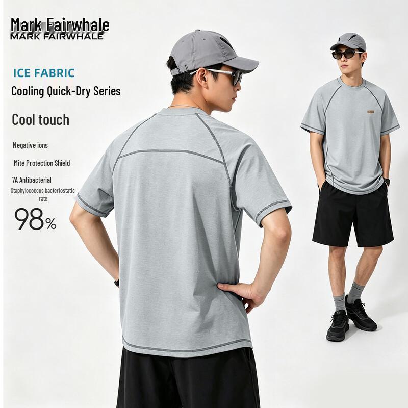 Mark Fairwhale Men s 2026 Quick-Dry Breathable T-Shirt L