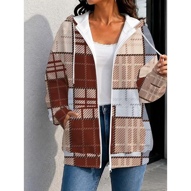 Women's Autumn and Winter Zipper Sweatshirt