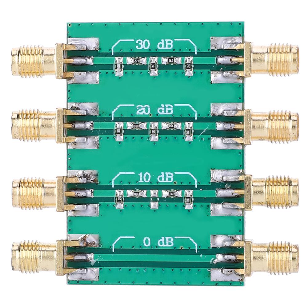DC 4.0GHz RF Fixed Attenuator SMA Double Female Head Radio Frequency Fixed Attenuator Module Board