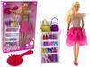 SET DOLL Fashionable WITH SHOES Cabinet GLITTER Handbags DRESS SHOES