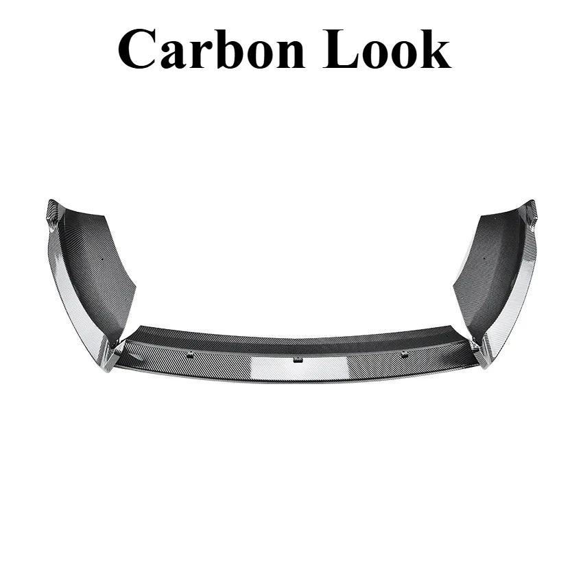 For Ford Fiesta MK6/7 ST 2012-2017 Front Bumper Splitter Spoiler Lip Wind Knife Diffuser Guard Protector Cover BodyKit Exterior